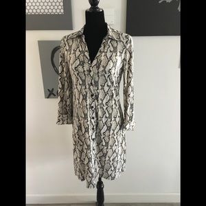 Inc International Concepts Snakeskin Print Dress